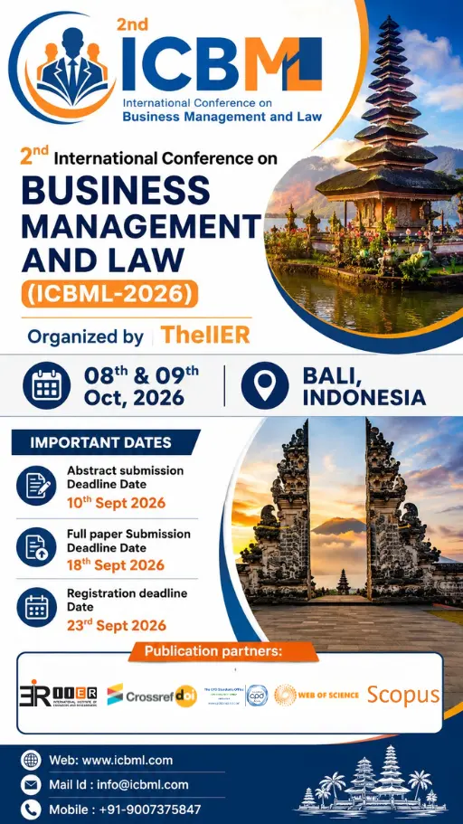Business Management and Law Conference in Bali, Indonesia